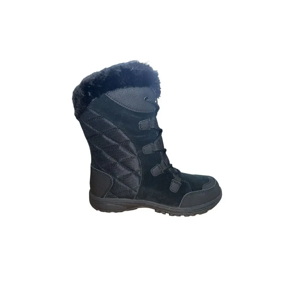 Columbia Ice Maiden II Women's Size 7 Black Winter Boot BL1581-011 NWB!